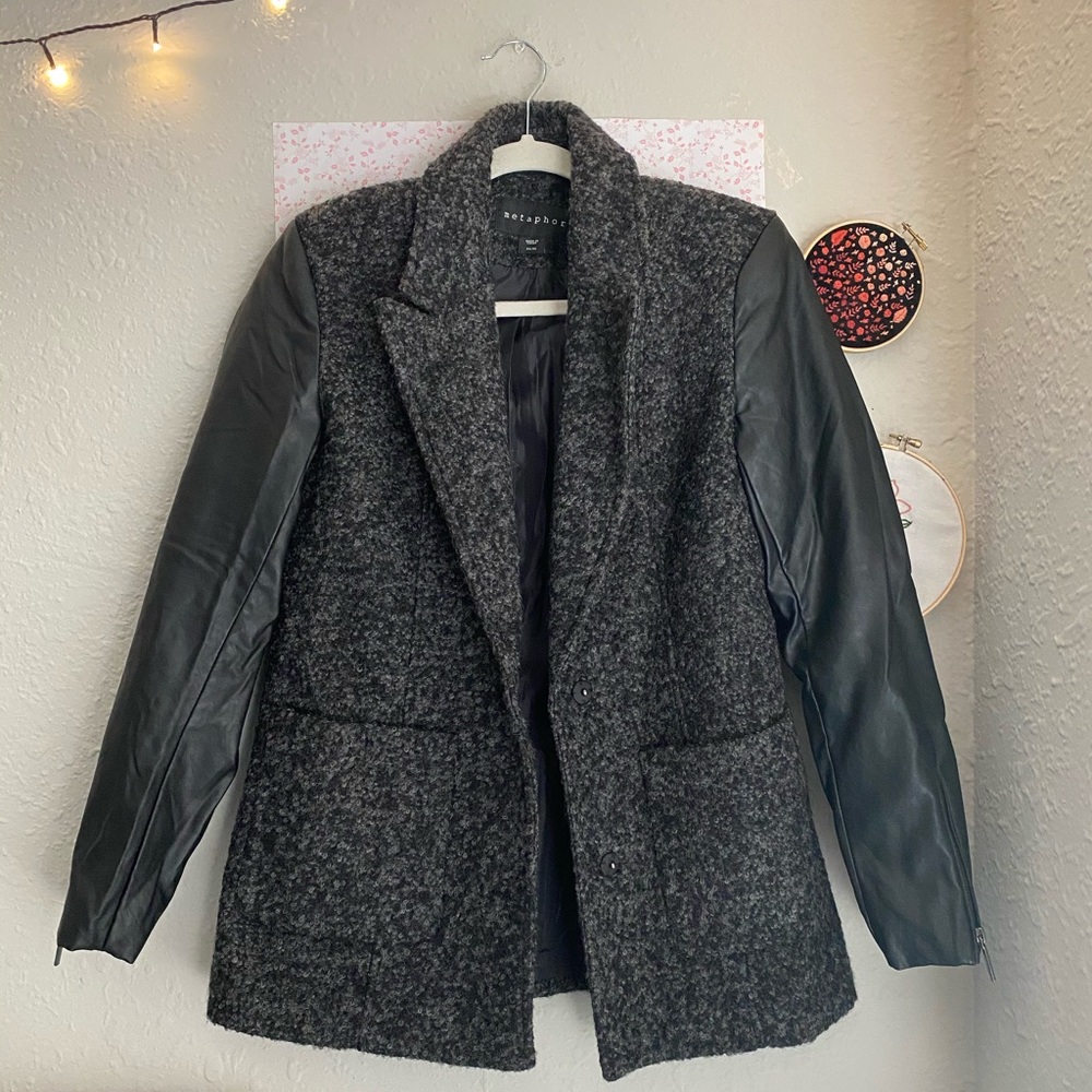 Metaphor Black and Gray Coat